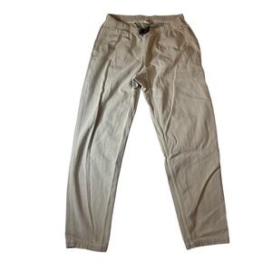 Gramicci Pants Men Medium Tan Vintage Climbing Belted Lightweight Vintage